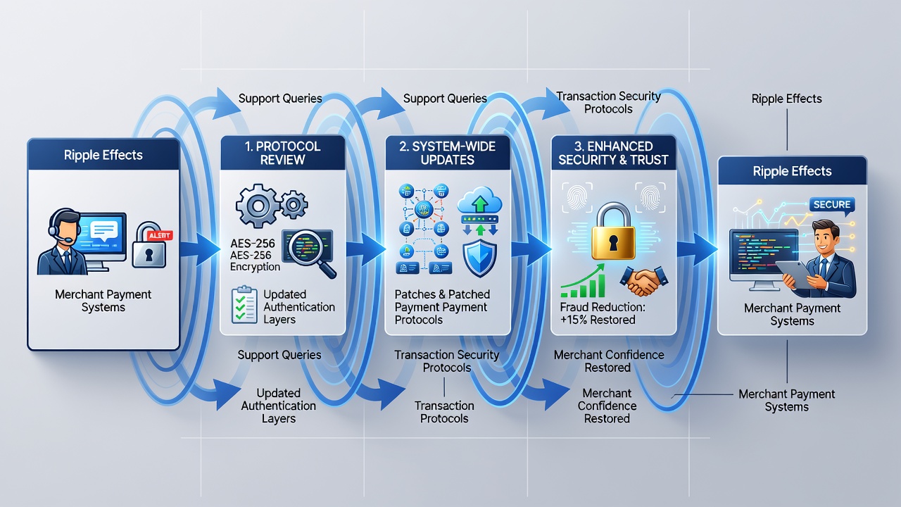 Data analysts examining how support queries influence fraud detection algorithms in payment security systems